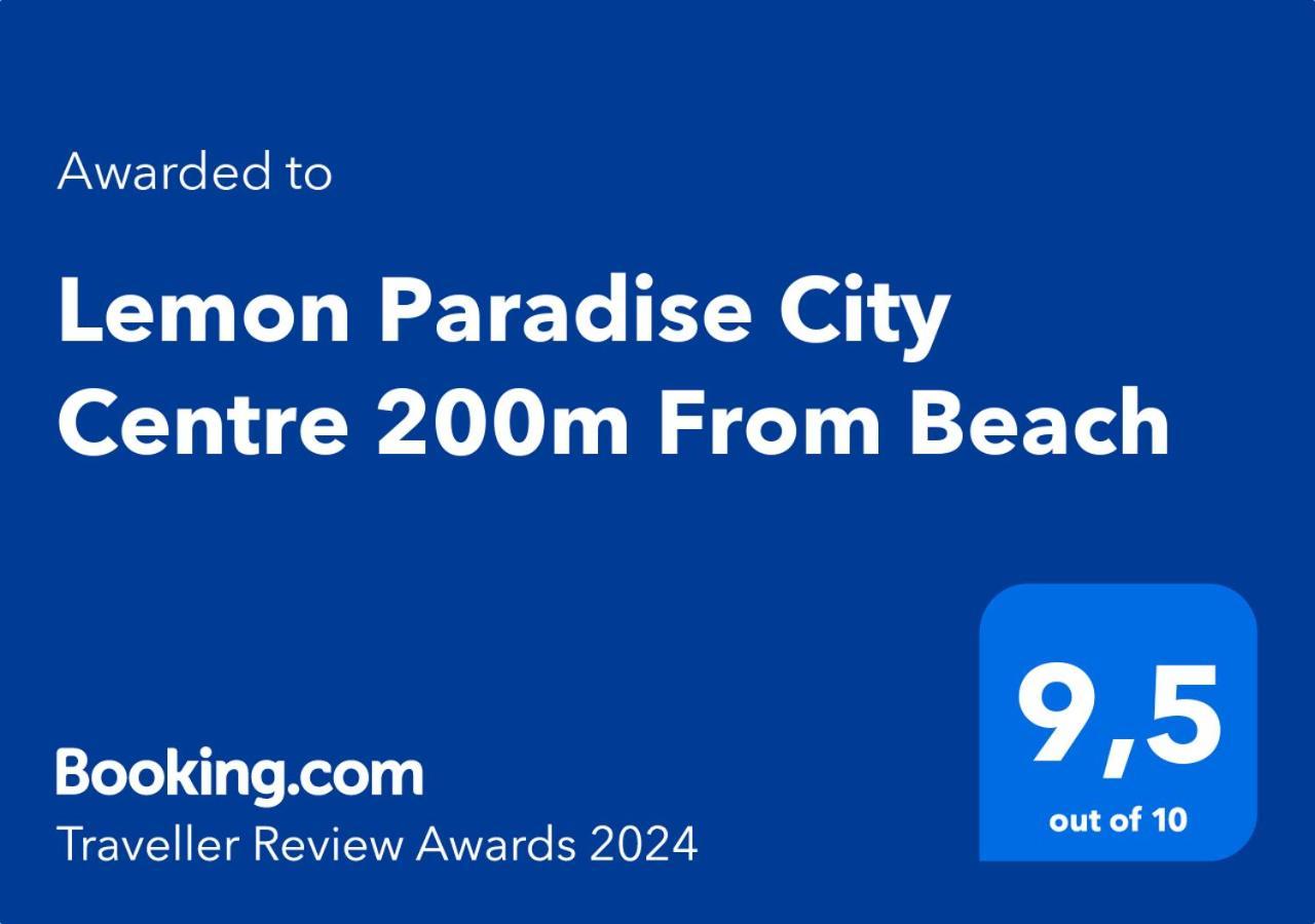 Lemon Paradise City Centre 200M From Beach Larnaca Exteriör bild